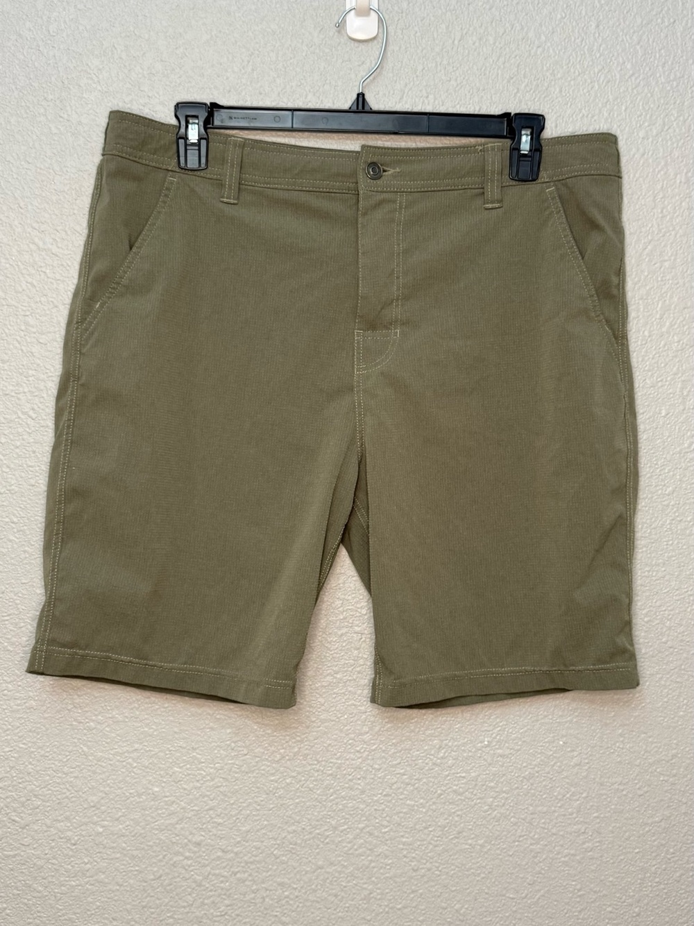 PrAna | Hybridizer Shorts | Olive Green | Waist 38” with 8” Inseam